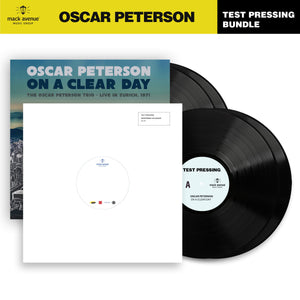 Oscar Peterson - On a Clear Day: The Oscar Peterson Trio — Live in Zurich, 1971 (Test Pressing)